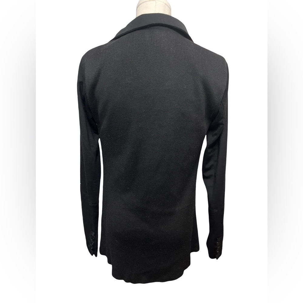 Costa Blanca Black single button blazer- size 2